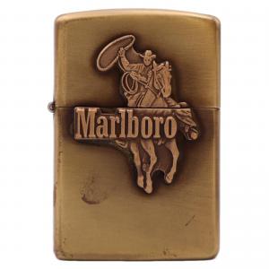 1991年製 マルボロ 真鍮古美ソリッドブラス カウボーイライター 最新の買取相場ご紹介