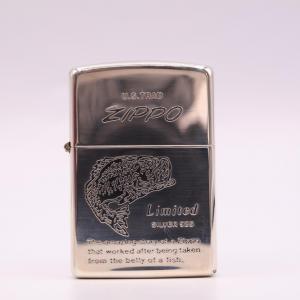 ジッポー 94年製 リミテッドエディション 925シルバー ブラックバス ライター 最新の買取相場ご紹介