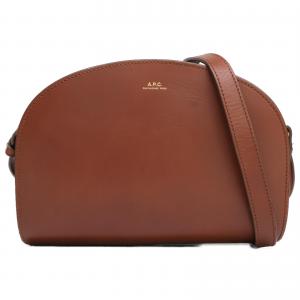 アーペーセー DEMI LUNE ハーフムーン ブラウン オールレザーショルダーバッグ 最新の買取相場ご紹介