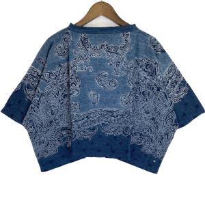 45R インディゴ 5077198 ペイズリードットプリントのビッグTシャツ 最新の買取相場ご紹介