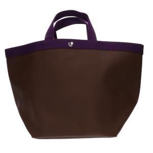 エルベシャプリエ 725GP モカ×パープル 舟型トートL  最新の買取相場ご紹介