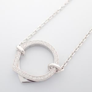 レポシ アンティフェール 2連 ペンダント18KWG パヴェダイヤモンド ネックレス 最新の買取相場ご紹介