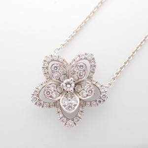 グラフ 750WG ワイルドフラワー ダイヤモンド ペンダント 最新の買取相場ご紹介