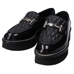 トッズ ダブルTキルティング プラットフォームソールローファー 最新の買取相場ご紹介