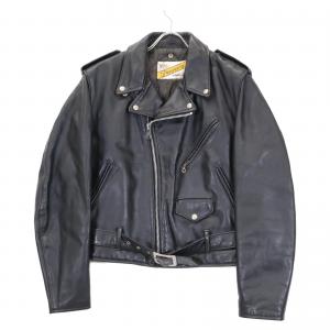 ショット 618 ブラック バイカー後期タグ USA製 ダブルライダース 最新の買取相場ご紹介