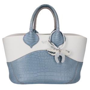 チビナイル ホワイト×ブルー ジータ ハンドバッグ 最新の買取相場ご紹介