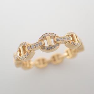 ホーセンブース 18KYG DAME TRI-LINK ダイヤリング 最新の買取相場ご紹介