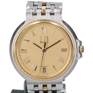 ダンヒル SS×YG コンビ エリート 1ロウ デイト クオーツウォッチ 最新の買取相場ご紹介