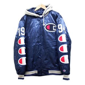 チャンピオン ×シュプリーム  Hooded Satin Varsity Jacket  最新の買取相場ご紹介