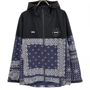 FCRB 222115 ネイビー バンダナ トレーニング ジャケット 最新の買取相場ご紹介