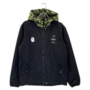 FCRB ×A BATHING APE グリーン×ブラック カモフラフーテッドジャケット 最新の買取相場ご紹介