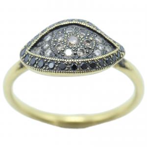 ハム K18GG 0.23ct SYMBOL COLLECTION EYE RING 最新の買取相場ご紹介