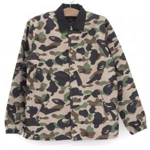 アベイシングエイプ ×APC カモフラ柄 コーチジャケット 最新の買取相場ご紹介