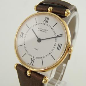 ヴァンクリーフ&アーペル 750YG クラシックラウンド クオーツ 最新の買取相場ご紹介