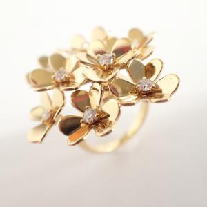 ヴァンクリーフ&アーペル 750YG フリヴォル 8フラワーリング 最新の買取相場ご紹介