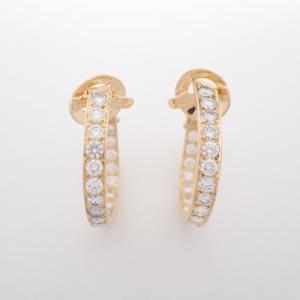 ヴァンクリーフ&アーペル 750YG フルダイヤ フープイヤリング  最新の買取相場ご紹介