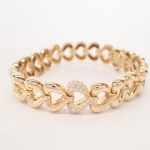 ヴァンクリーフ&アーペル 750YG ハートモチーフ ブレスレット 最新の買取相場ご紹介