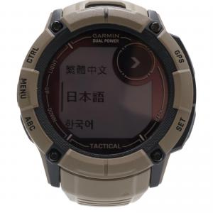 ガーミン カーキ Instinct 2X Dual Power Tactical Edition 最新の買取相場ご紹介