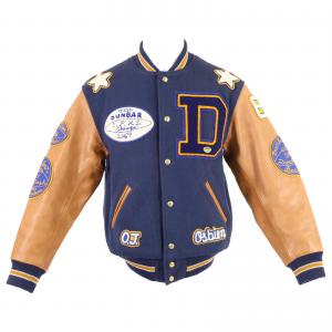 ザリアルマッコイズ MJ22123 DUNBAR ネイビー×ブラウン オイルカットウール×レザー スタジャン/バーシティジャケット 最新の買取相場ご紹介