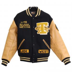 ザリアルマッコイズ MJ20120 VENTURA ブラック×ブラウン メルトンウール×レザー アワードジャケット/バーシティジャケット 最新の買取相場ご紹介