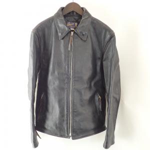 ザリアルマッコイズ×BUCO ブラック 襟付き シングルライダースジャケット 最新の買取相場ご紹介