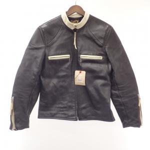 ザリアルマッコイズ×BUCO 黒×白 Jー100 シングルライダースジャケット 最新の買取相場ご紹介