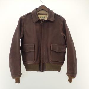 ザリアルマッコイズ ブラウン ディアスキン A-2 フライトジャケット 最新の買取相場ご紹介
