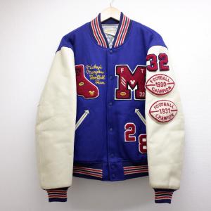 ザリアルマッコイズ ミッキーコラボ ブルー TOUCH DOWN MICKEY スタジャン 最新の買取相場ご紹介