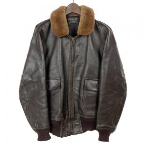 ザリアルマッコイズ ブラウン G-1 INTERMEDIA フライトジャケット 最新の買取相場ご紹介