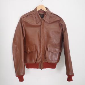 ザリアルマッコイズ 茶 30-1415 TYPE:A-2 赤リブ ホースハイド フライトジャケット 最新の買取相場ご紹介