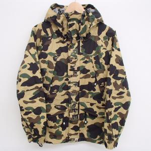 アベイシングエイプ カモフラ ゴアテックスジャケット 最新の買取相場ご紹介