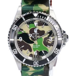 アベイシングエイプ カモフラ ABC NATOBELT TYP1 BAPEX 自動巻き 時計 最新の買取相場ご紹介
