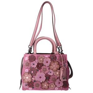 コーチ 58840 ローグ 25 ウィズ ティー ローズグラブタン ペブルレザー 2wayハンドバッグ 最新の買取相場ご紹介