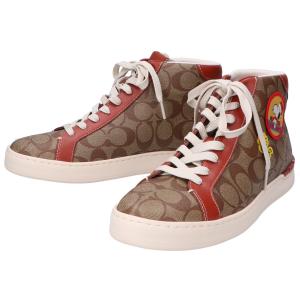 コーチ×ピーナッツ CF163 シグネチャー柄 ハイカットスニーカー 最新の買取相場ご紹介
