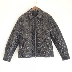 ディオール ブラック カナージュ ラムスキン パテント ジップアップジャケット 最新の買取相場ご紹介