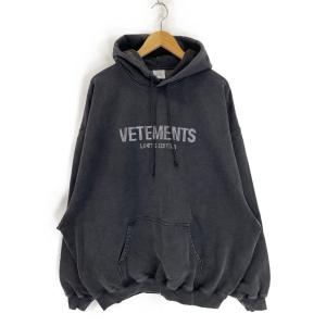 ヴェトモン 23AW UE54HD240B ブラック クリスタルロゴパーカー 最新の買取相場ご紹介