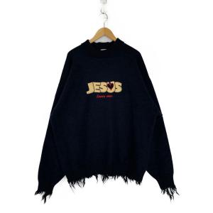 ヴェトモン ネイビー JESUS UE63KN200N ウールニット 最新の買取相場ご紹介