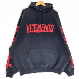 ヴェトモン 23FW ブラック UE54HD600B WORLDTOUR LOGO HOODIE 最新の買取相場ご紹介