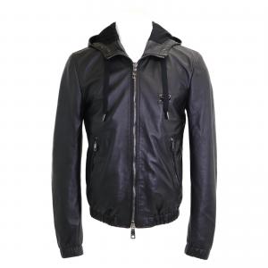 ドルチェ＆ガッバーナ G9ZY6L HULR0 B ラムレザー ZIP フーディ ブルゾン 最新の買取相場ご紹介