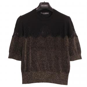 ドルチェ＆ガッバーナ FX634T/JAMT21 カシミヤ混 ラメ×レース ニット 最新の買取相場ご紹介