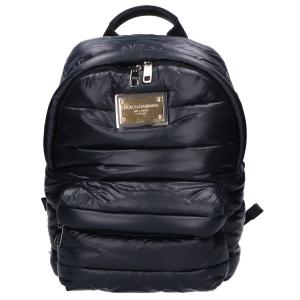 ドルチェ＆ガッバーナ ロゴプレート ナイロン×カーフレザー バックパック 最新の買取相場ご紹介