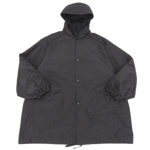 コモリ 23AW Y03-04019 ブラック コットン×シルク フーデッドコート 最新の買取相場ご紹介