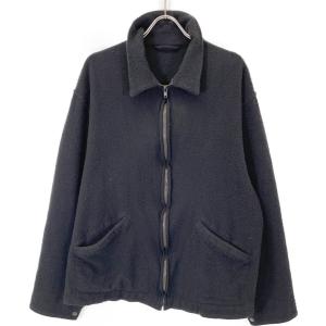 コモリ A03-01014 24AW ブラック 縮絨ウール ジップショートジャケット 最新の買取相場ご紹介