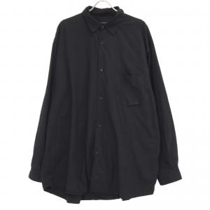 コモリ A03-02006 24AW ブラック KHADIコットンWレイヤー コモリシャツ 最新の買取相場ご紹介