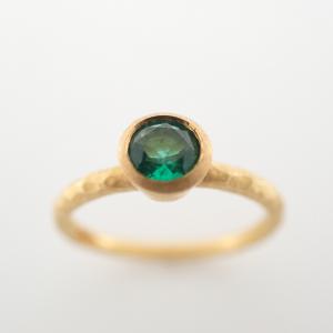 マルコムベッツ K22  3.0g エメラルド ラウンドカット リング 最新の買取相場ご紹介