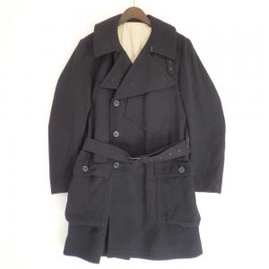 ワイズ ブラック ML-C06-106 ウールコットンリネン ダブル コート 最新の買取相場ご紹介