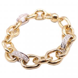 ポメラート ゴールド ダイヤ付き チェーンブレスレット 62.0g 18cm 最新の買取相場ご紹介