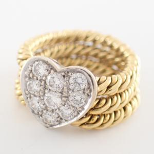 ポメラート 750 9P ハートモチーフリング 15.24g 最新の買取相場ご紹介