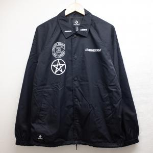 コンバース×ネイバーフッド ブラック ナイロン コーチジャケット 最新の買取相場ご紹介