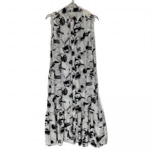 グレースクラス 22年製 ホワイト パフュームプリントシャツワンピース 最新の買取相場ご紹介